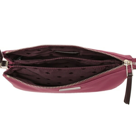 Kate Spade Dawn Triple Gusset Crossbody in Rhubarb Tart - Picture 4 of 8